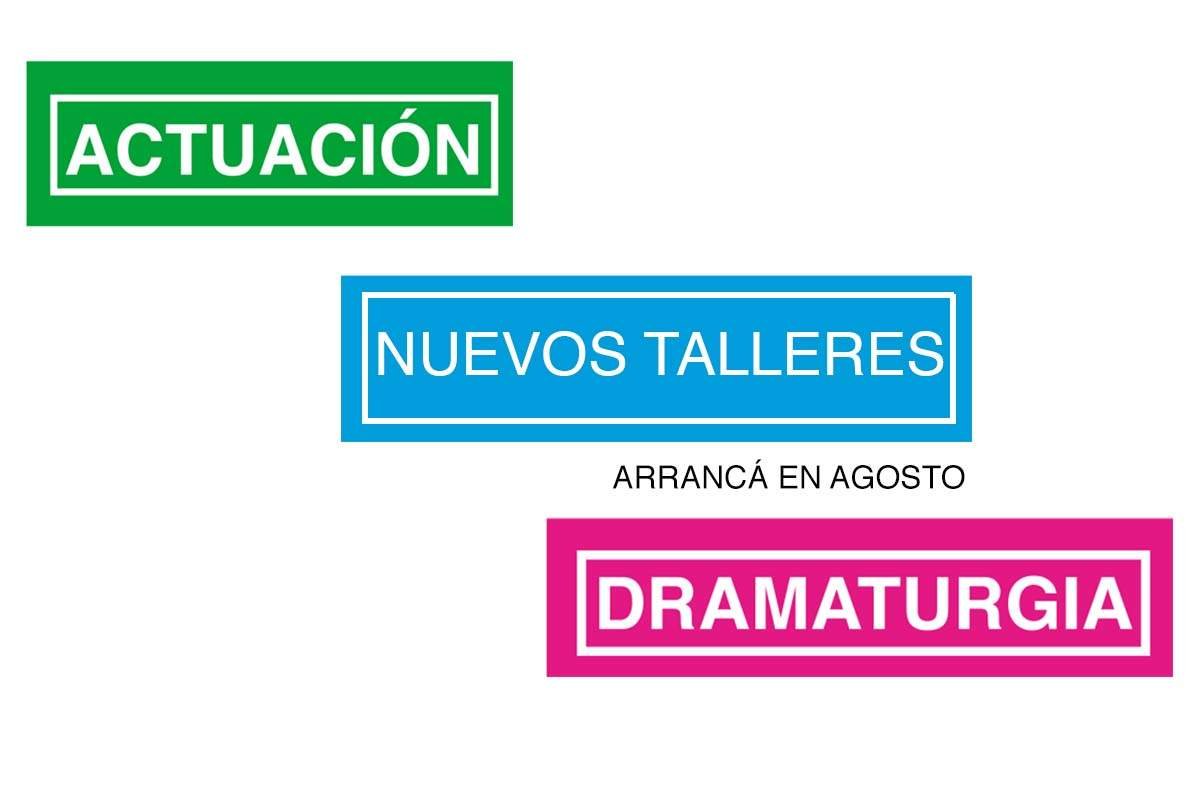 ¡NUEVOS TALLERES!